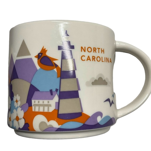 Starbucks You are Here North Carolina Retired 2014 14 oz. Mug - Picture 1 of 9